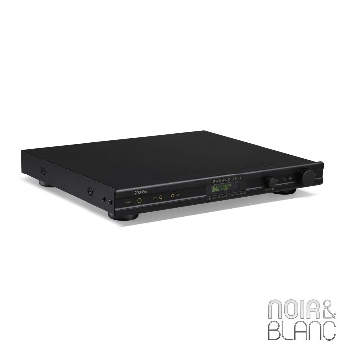 Parasound 200 Pre Stereo Preamplifier & DAC main product photo