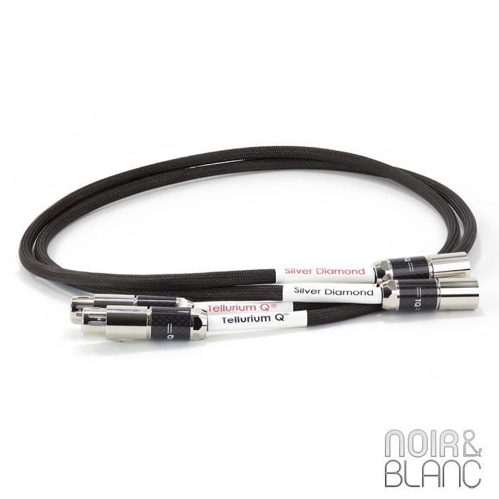 Tellurium Q Silver Diamond Interconnect XLR main product photo