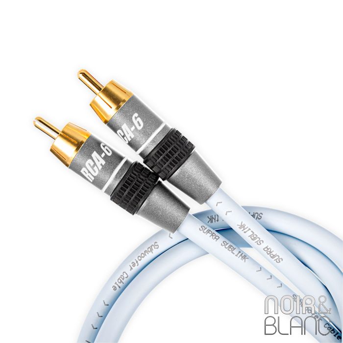 Supra Cables SubLink RCA main product photo