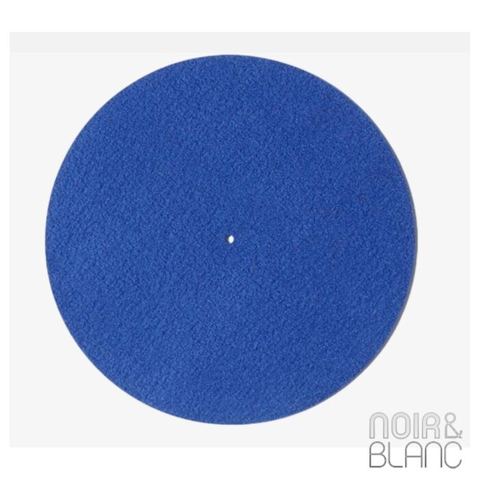 Rega Turntable Wool Mat Standard - Blue main product photo