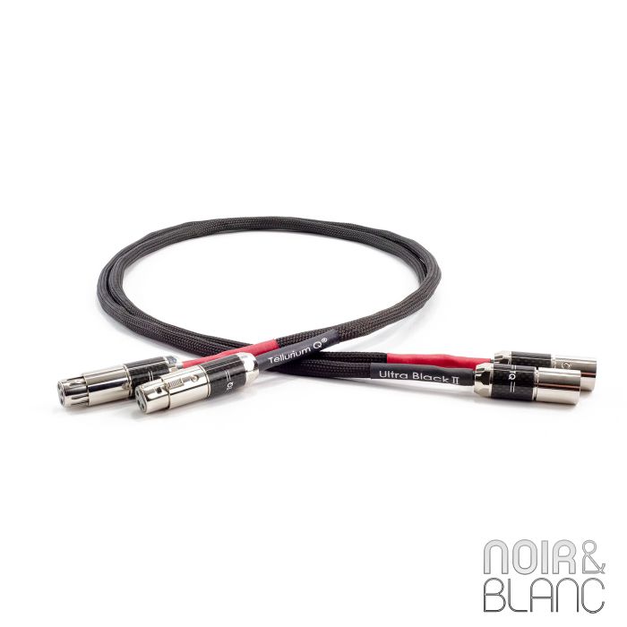 Tellurium Q Ultra Black II Interconnect XLR main product photo