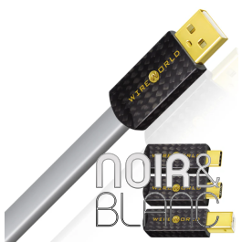 Câble USB Wireworld Platinum Starlight 8 USB | Noir et Blanc