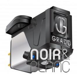 Cellule hifi Grado Prestige Blue 3 Noir et Blanc