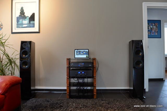 Focus Audio FP88SE+Meitner MA-1DAC+Hegel H300 chez Noir et Blanc