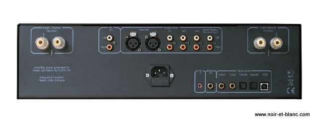 Hegel H300 vue arrière