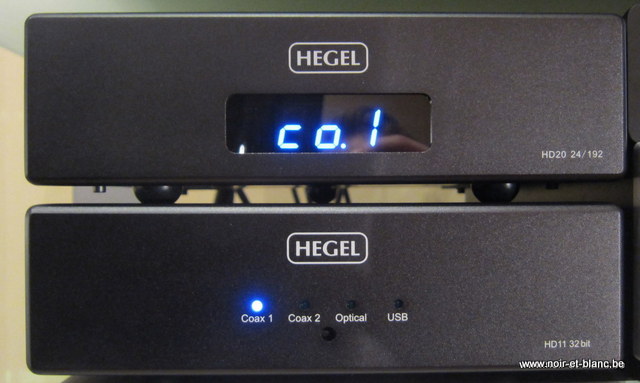 Hegel HD11 et Hegel HD20