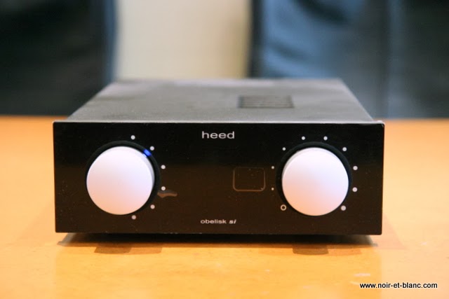 Heed Obelisk SI chez Noir et Blanc Hifi Highend