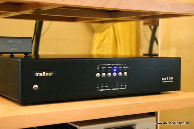 Meitner MA-1 DAC chez Noir et Blanc