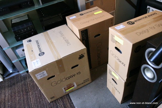 Monitor Audio Gold Serie chez Noir et Blanc